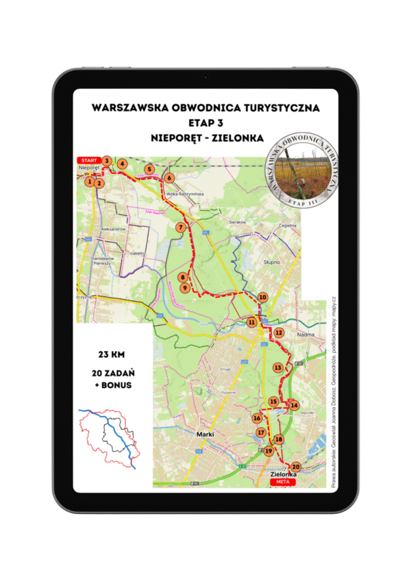 Warszawska Obwodnica Turystyczna. Etap 1, Modlin - Chotomów - obrazek 4